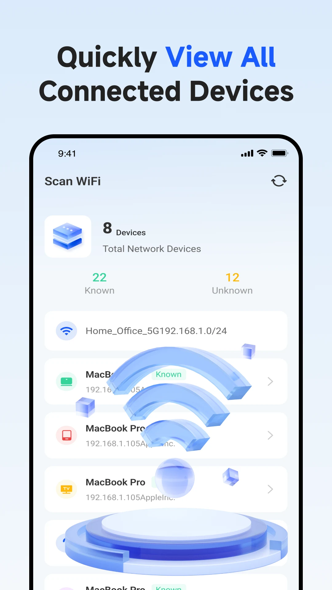 NetWork WiFi Launcher screenshot